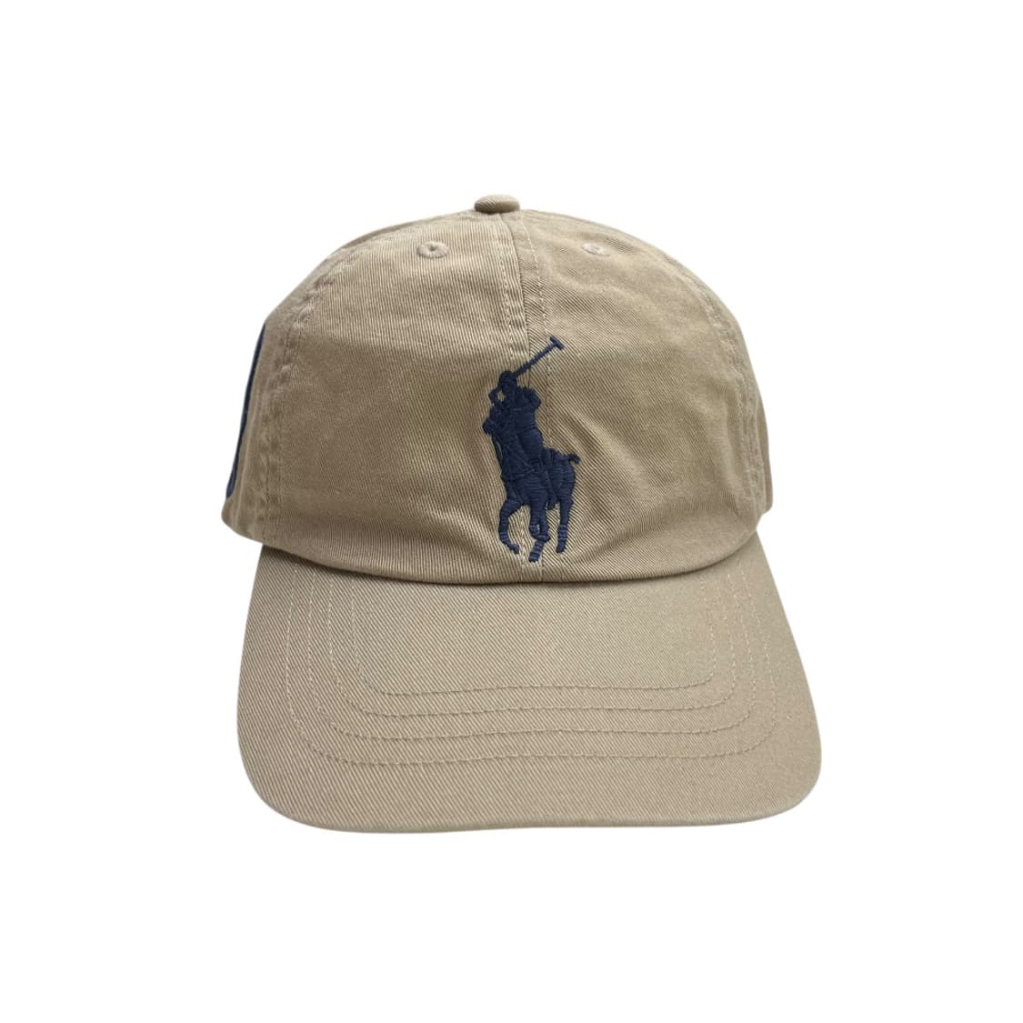 폴로 랄프로렌 네이비 빅포니 베이지 볼캡 상품이미지6