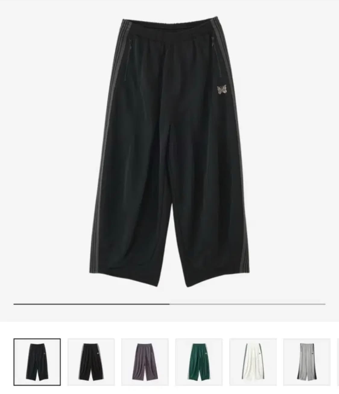 니들스 lhp 블랙 그레이 hd팬츠 상품이미지1