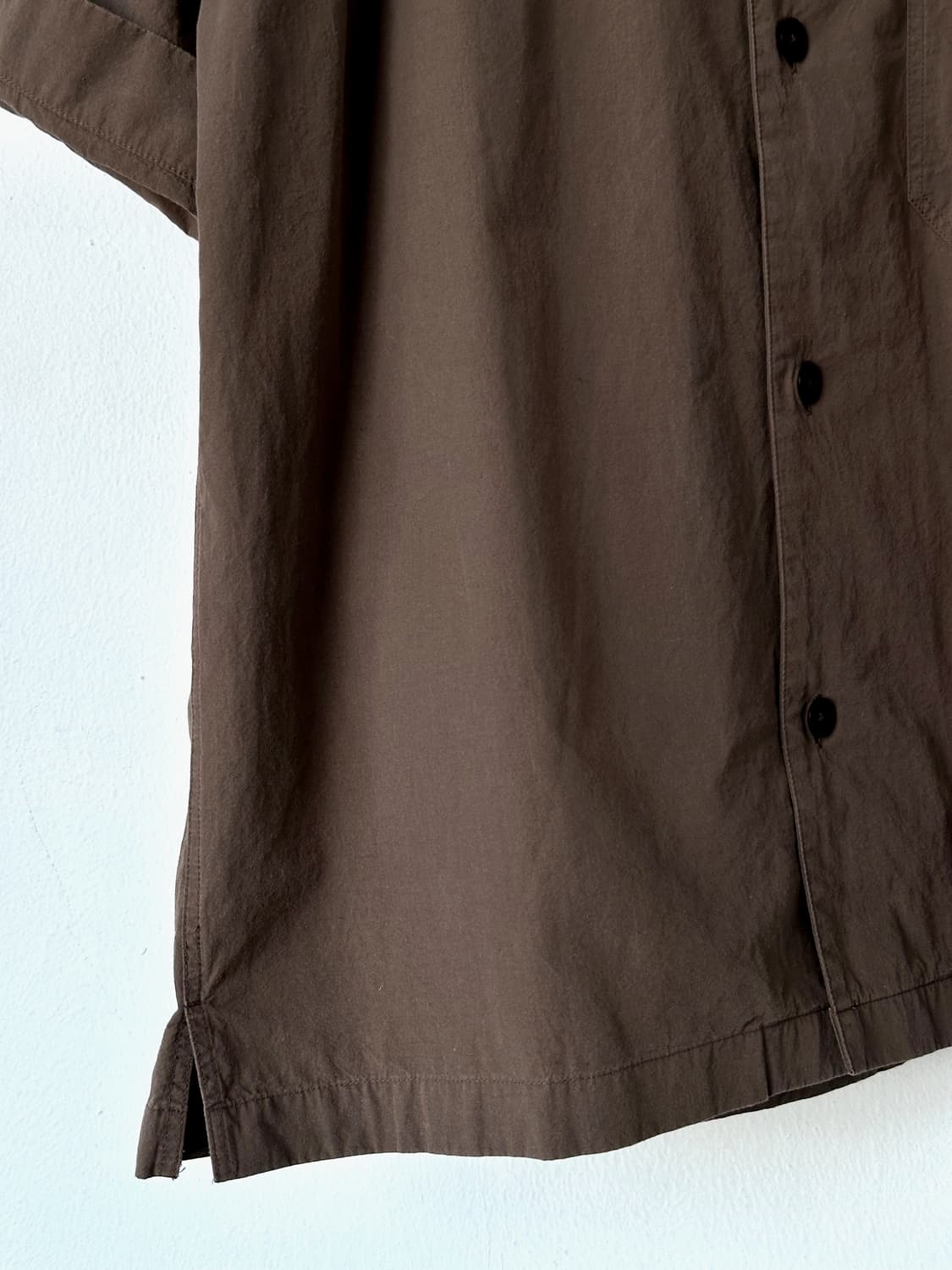 SANDED COTTON LINEN H/S SHIRT 상품이미지4