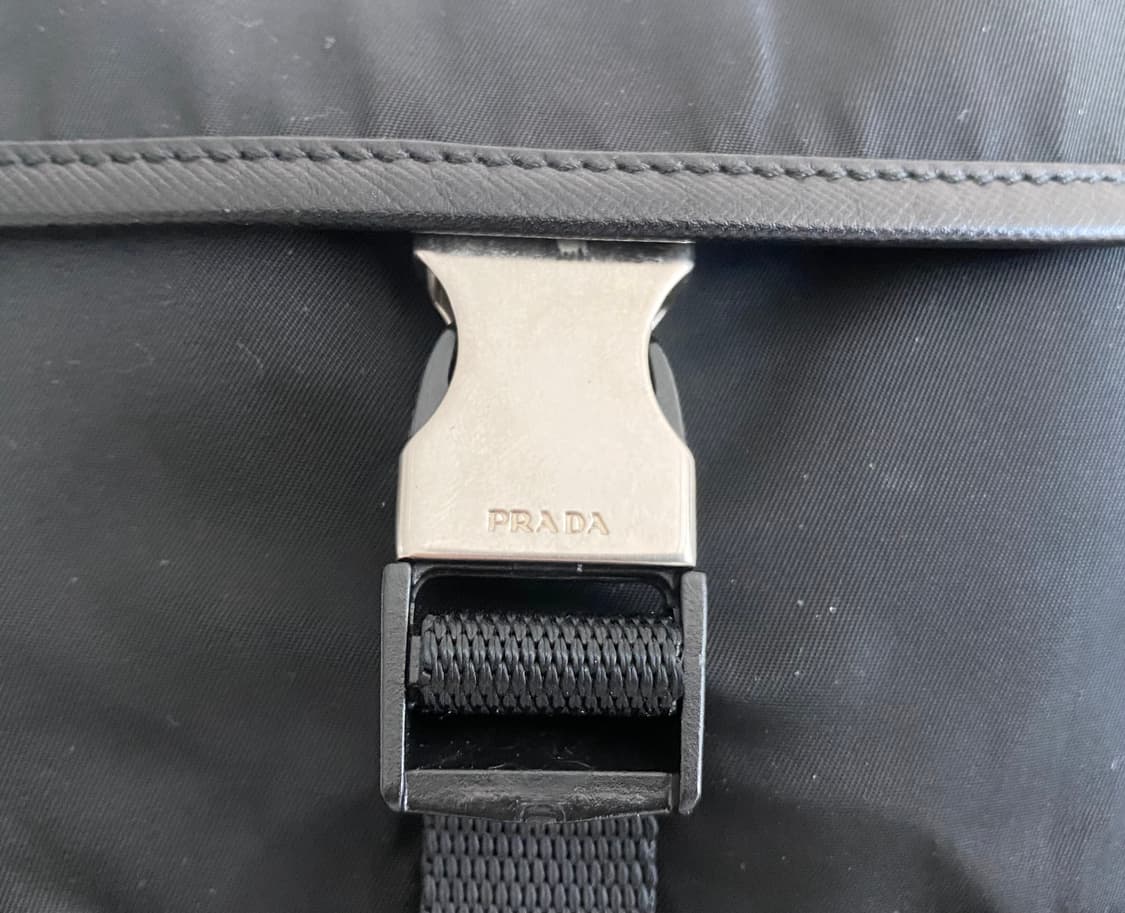 프라다 V163 우산꽃이 백팩 블랙 라지 사이즈 상품이미지3