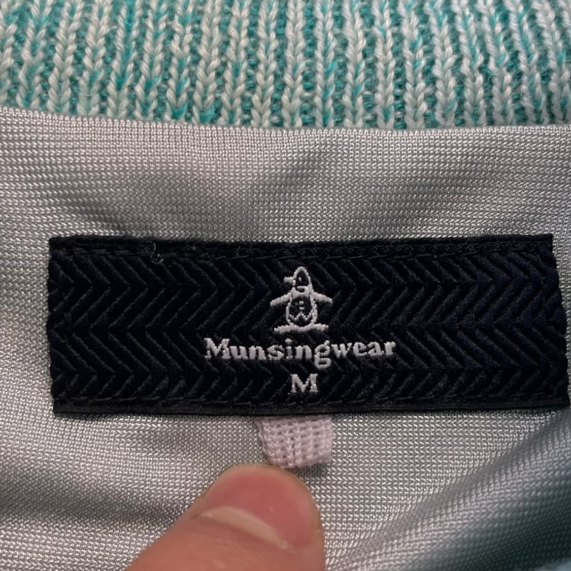 95 먼싱웨어 방풍 니트 상품이미지3