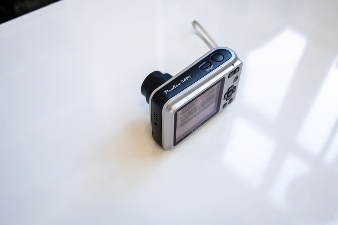 Canon PowerShot A495 / 빈티지 디지털 카메라 상품이미지6