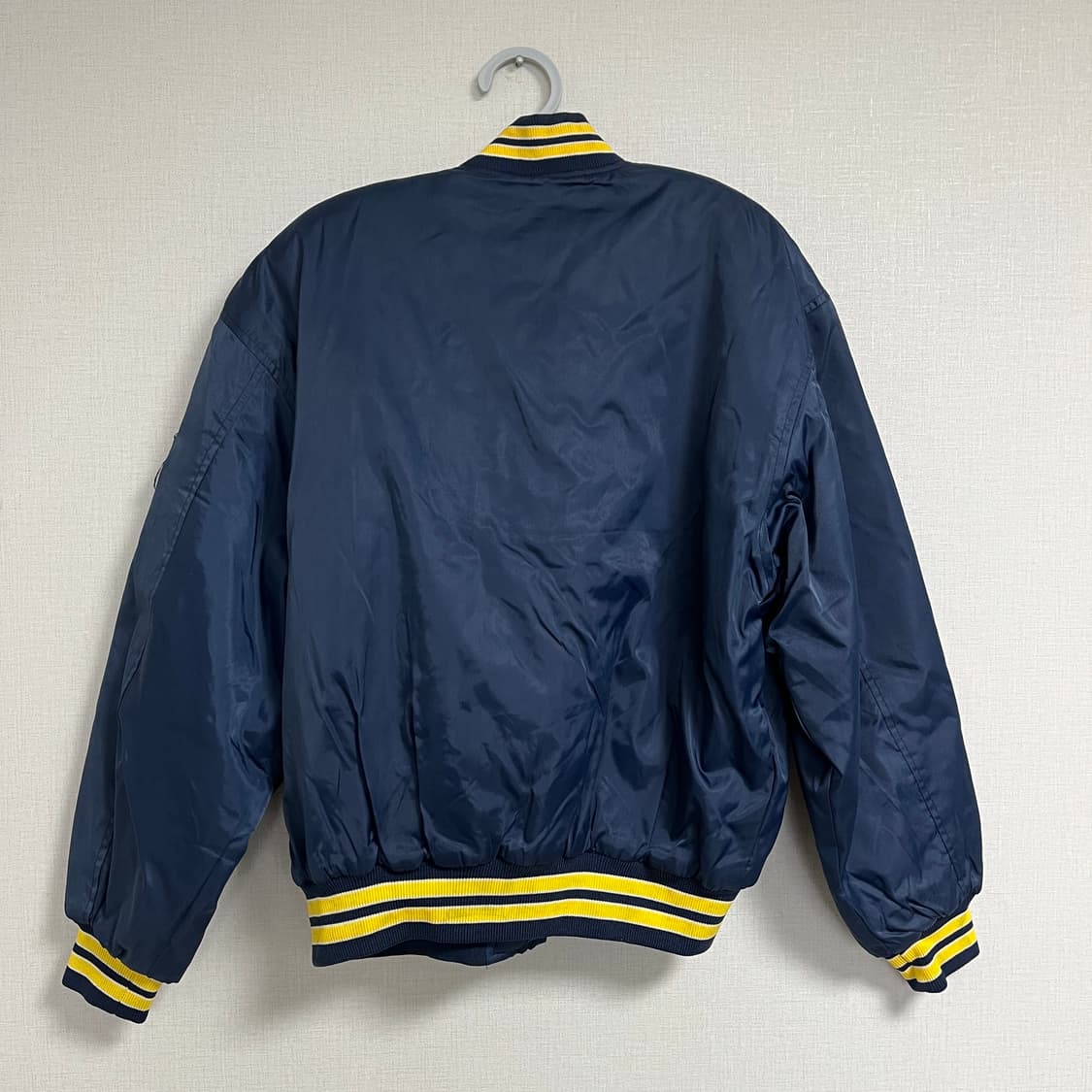 빈티지 바시티 블루종 자켓 상품이미지9