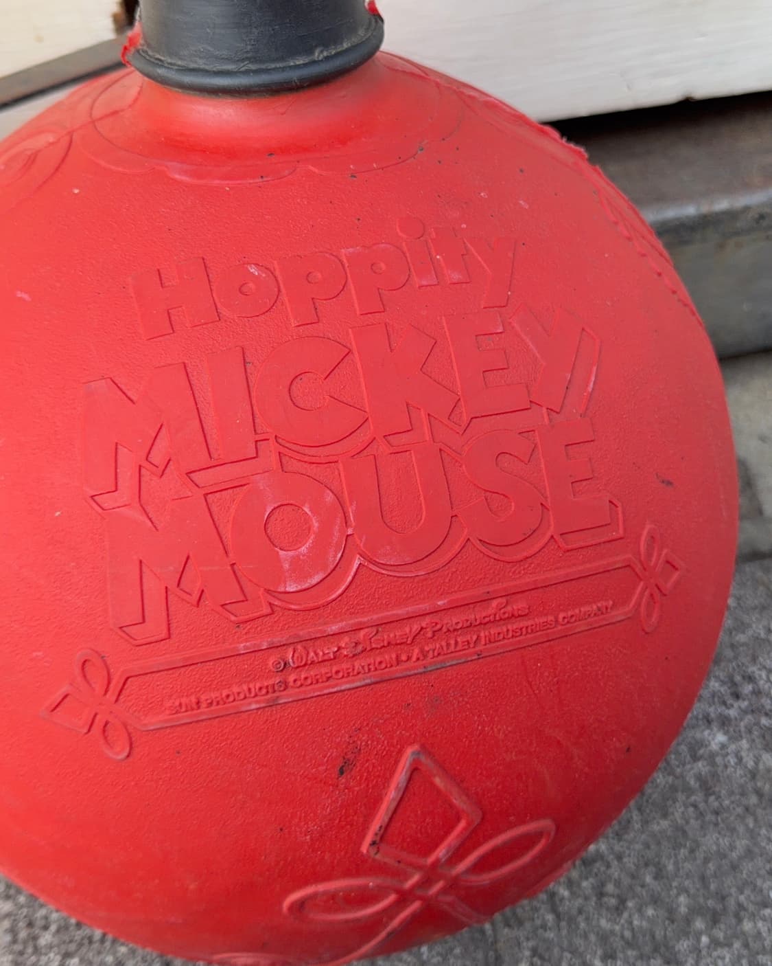 빈티지 소품 1970년 미키마우스 바운스볼 상품이미지6