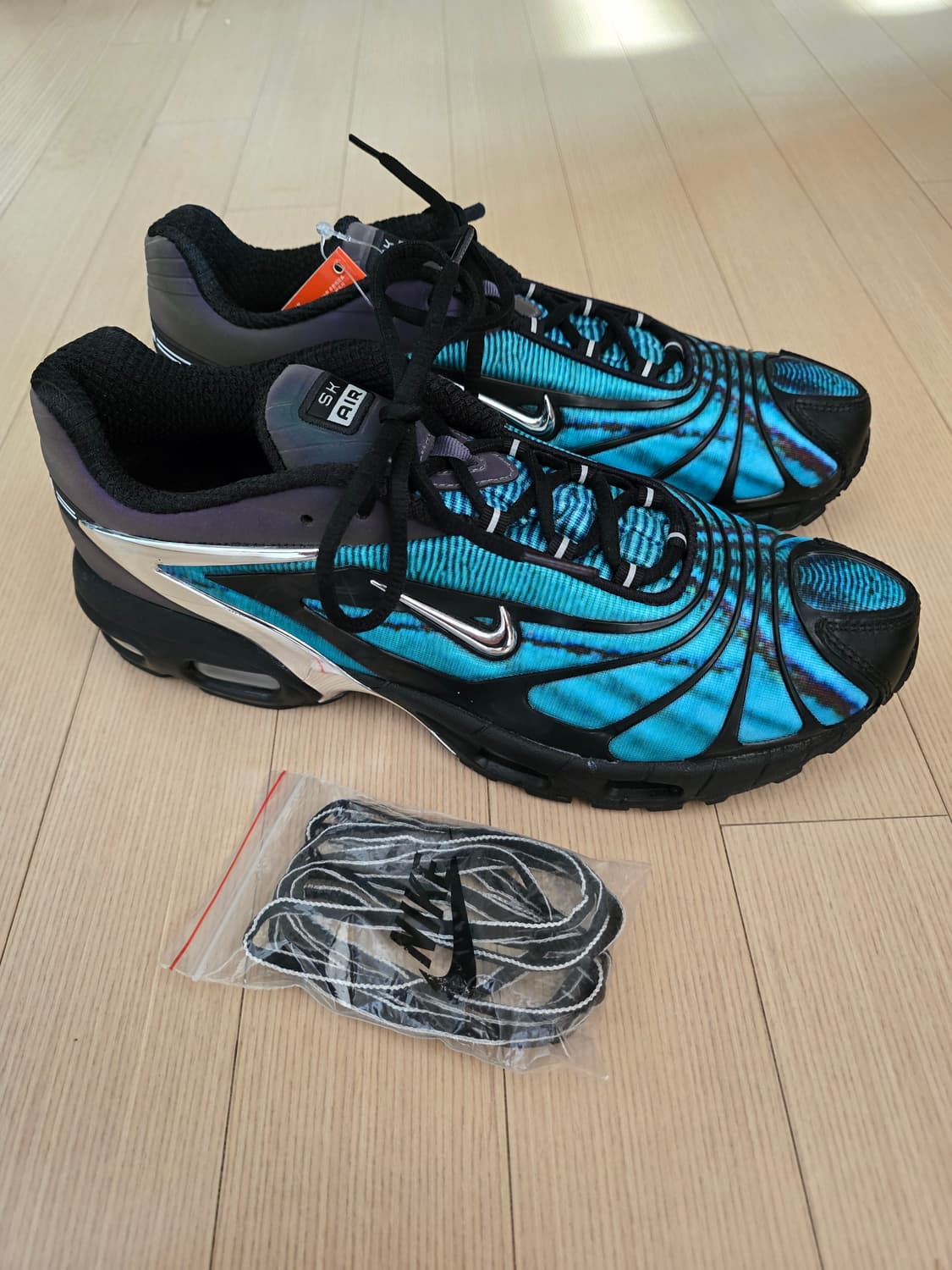 나이키 x 스켑타 에어맥스 테일윈드 5 크롬 블루 275 상품이미지5