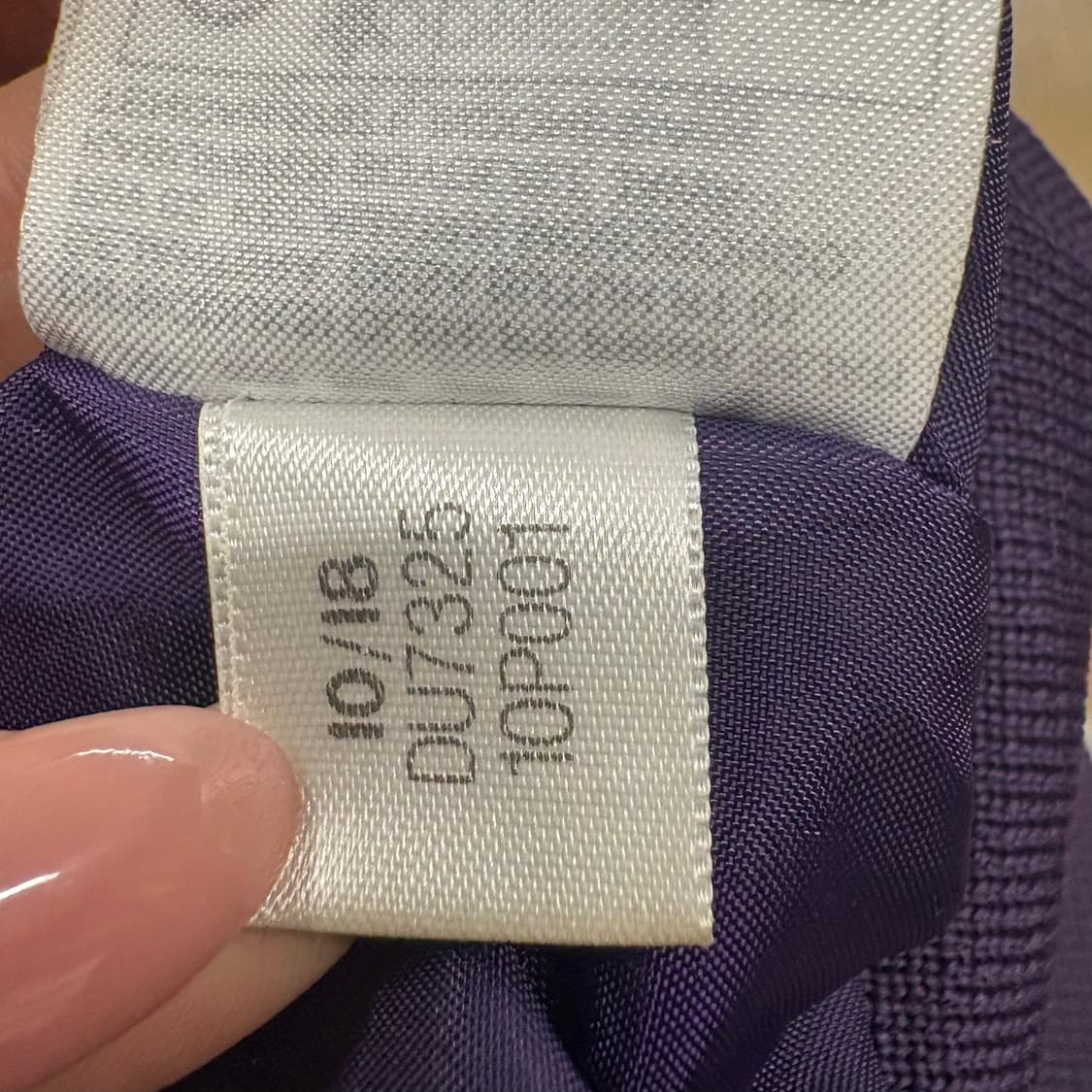 [정품/2xl] 아디다스 바시티 봄버 자켓 퍼플 b18 상품이미지7