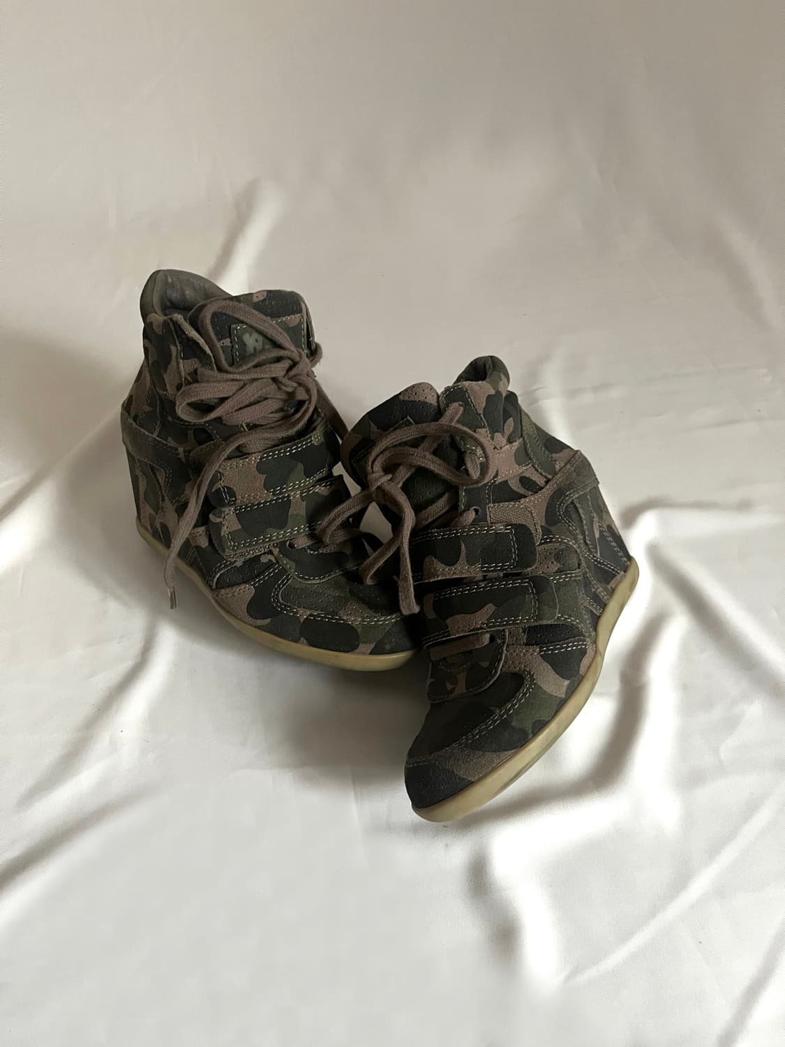 Ash 00s 카모 웨지힐 하이탑 상품이미지8