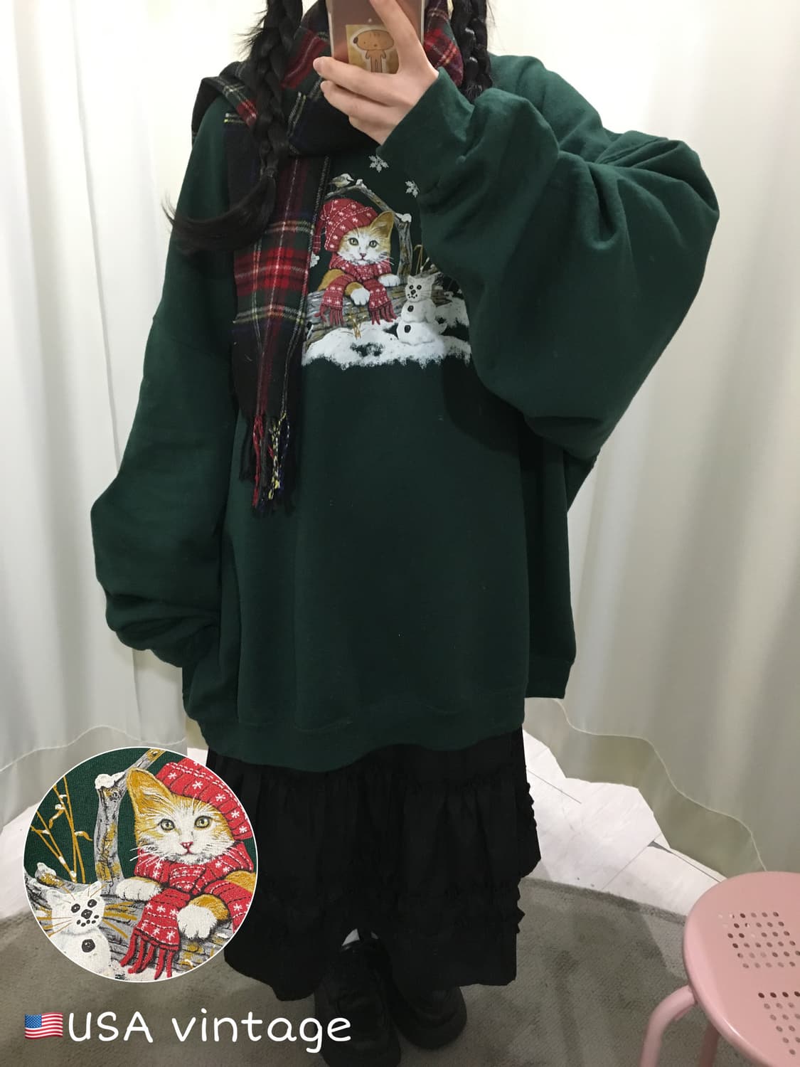 90‘s USA vintage sweatshirt 상품이미지1