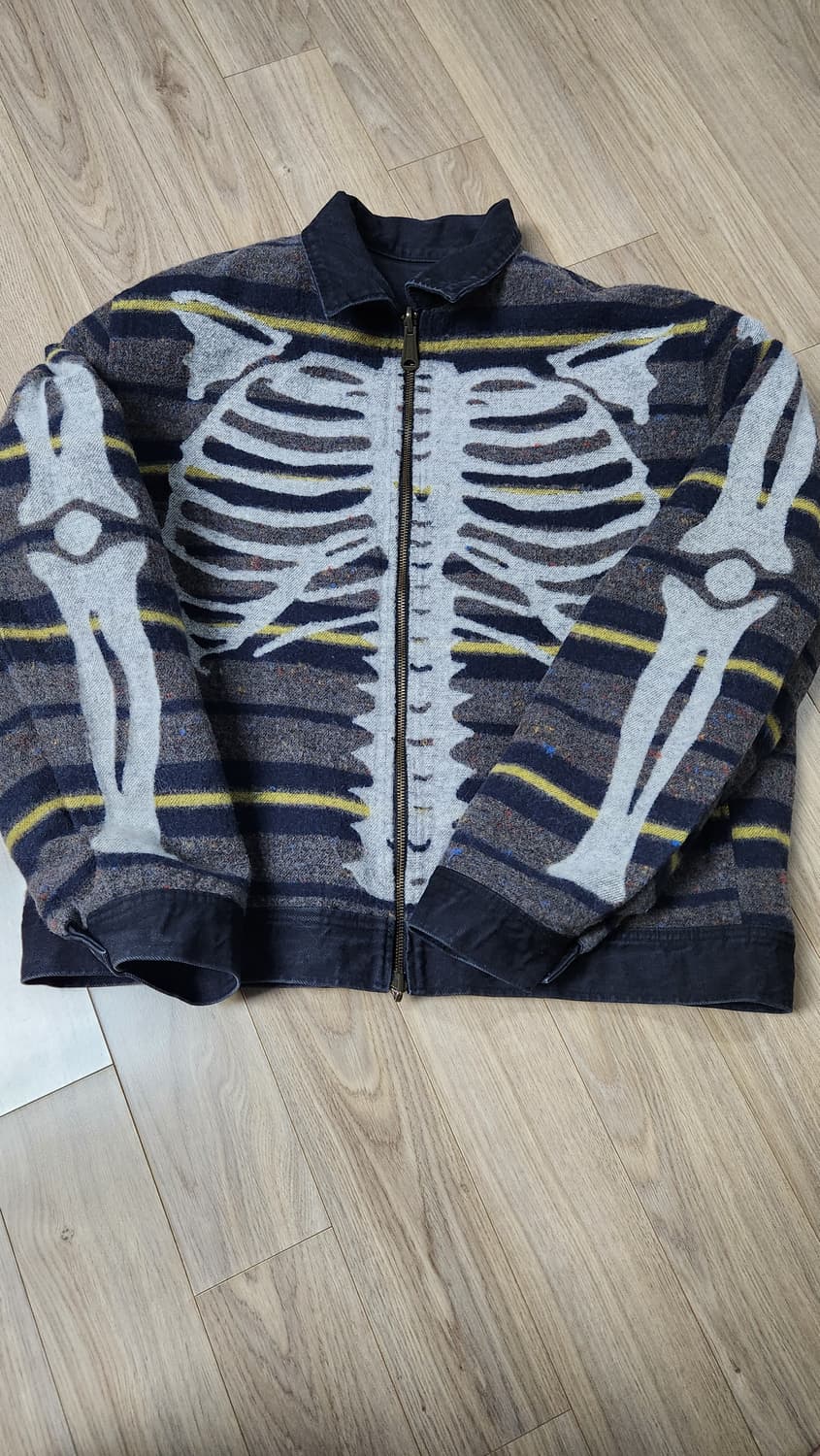 캐피탈 14온즈 데님 본 라이닝 리버시블 집 업 워크 자켓 상품이미지2