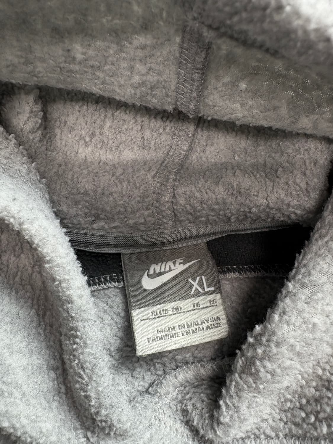 00s 나이키 빅로고 올드스쿨 박시핏 후드 티셔츠 2357 상품이미지3