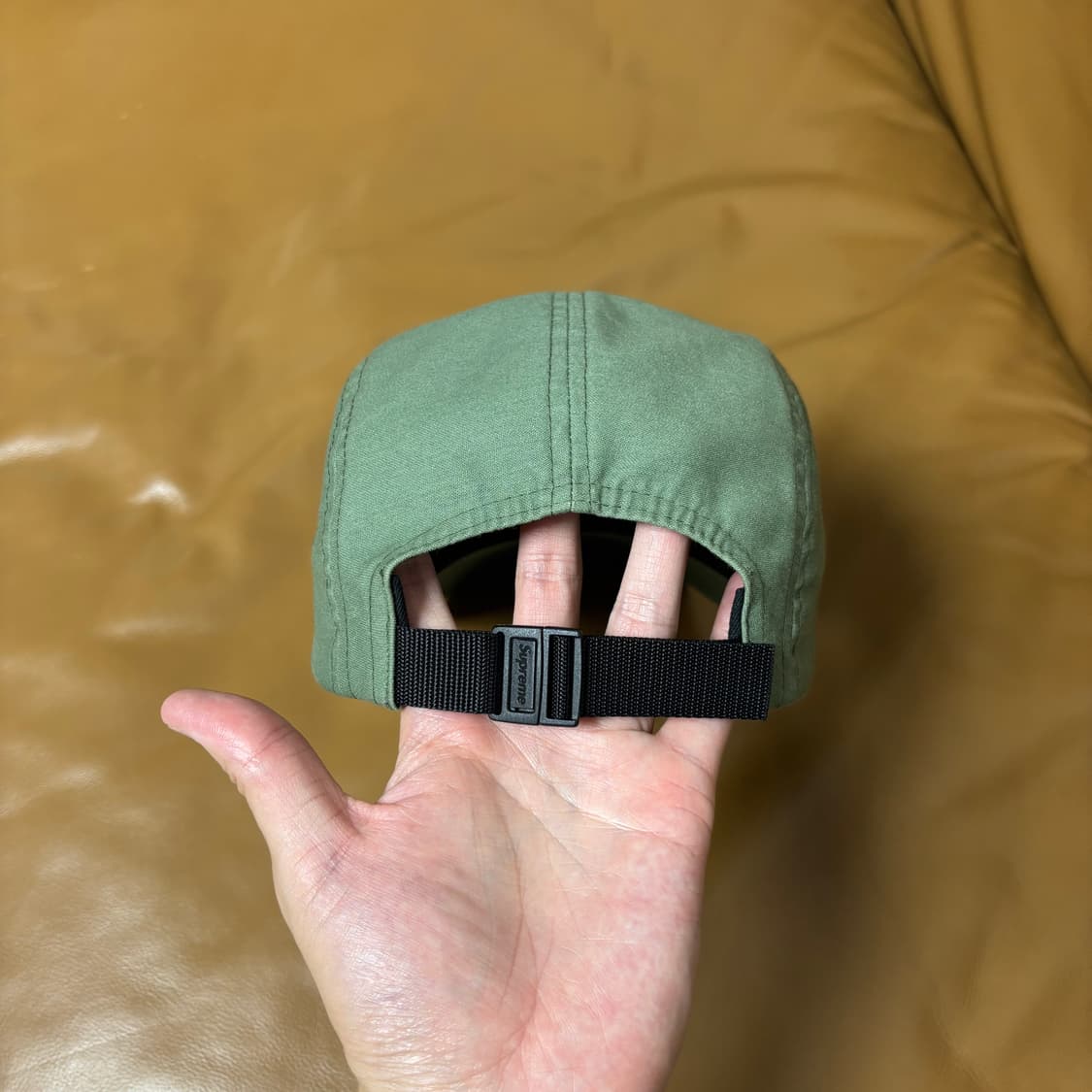 Supreme 슈프림 21ss 밀리터리 워시드 카키 캠프캡 모자 상품이미지7