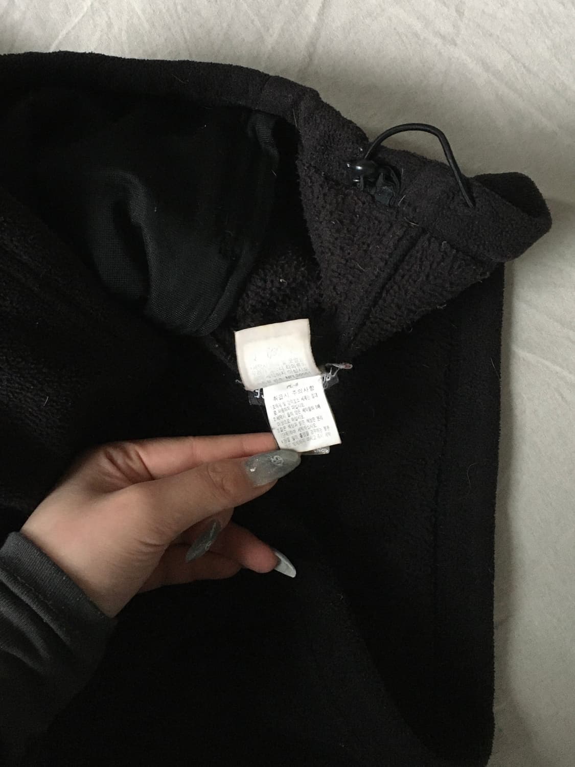 노스페이스 자수로고 플리스집업 상품이미지5