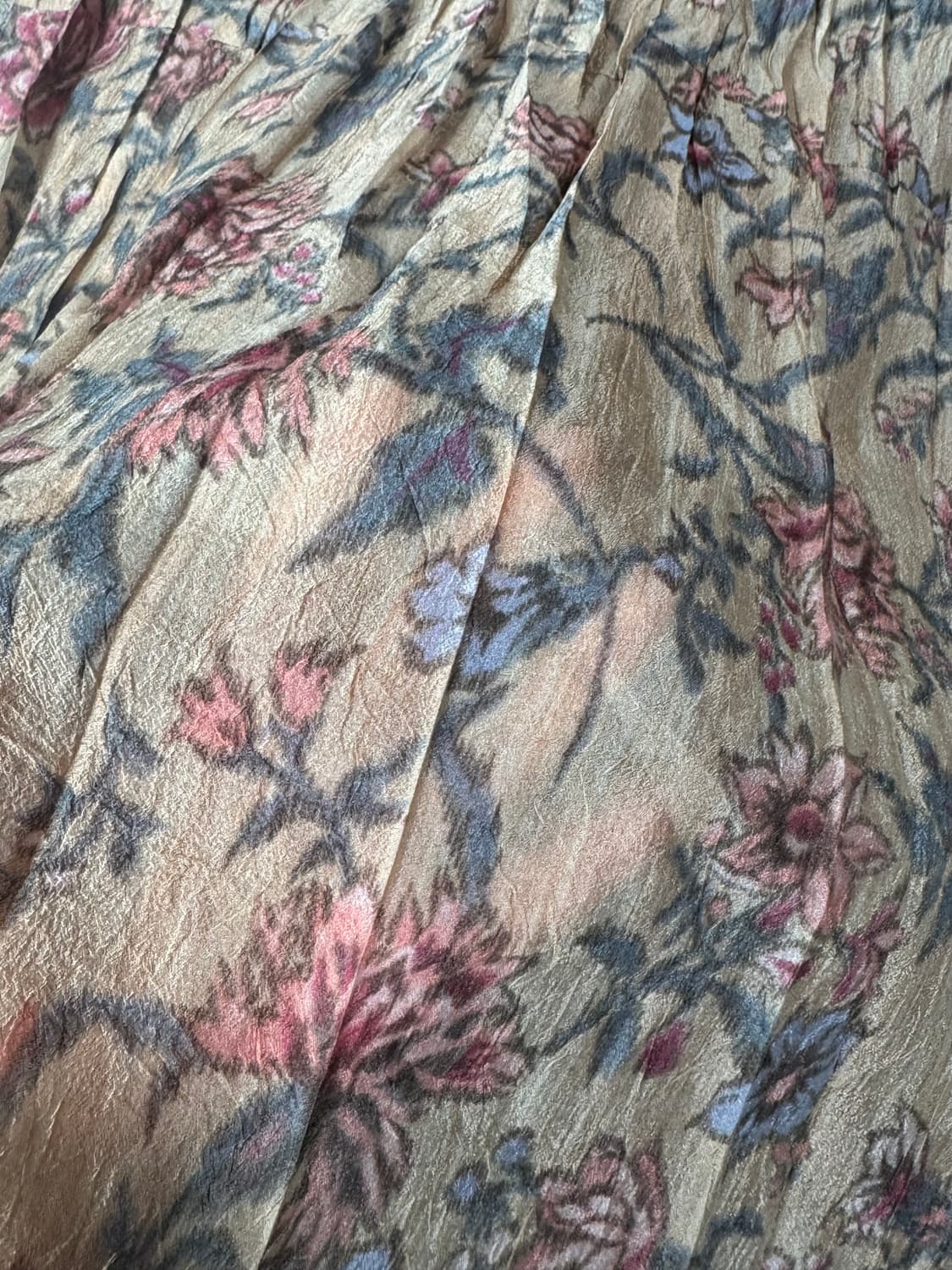 히로코 코시노 플라워프린트 시어 스커트 (레이어링 추천) 상품이미지3