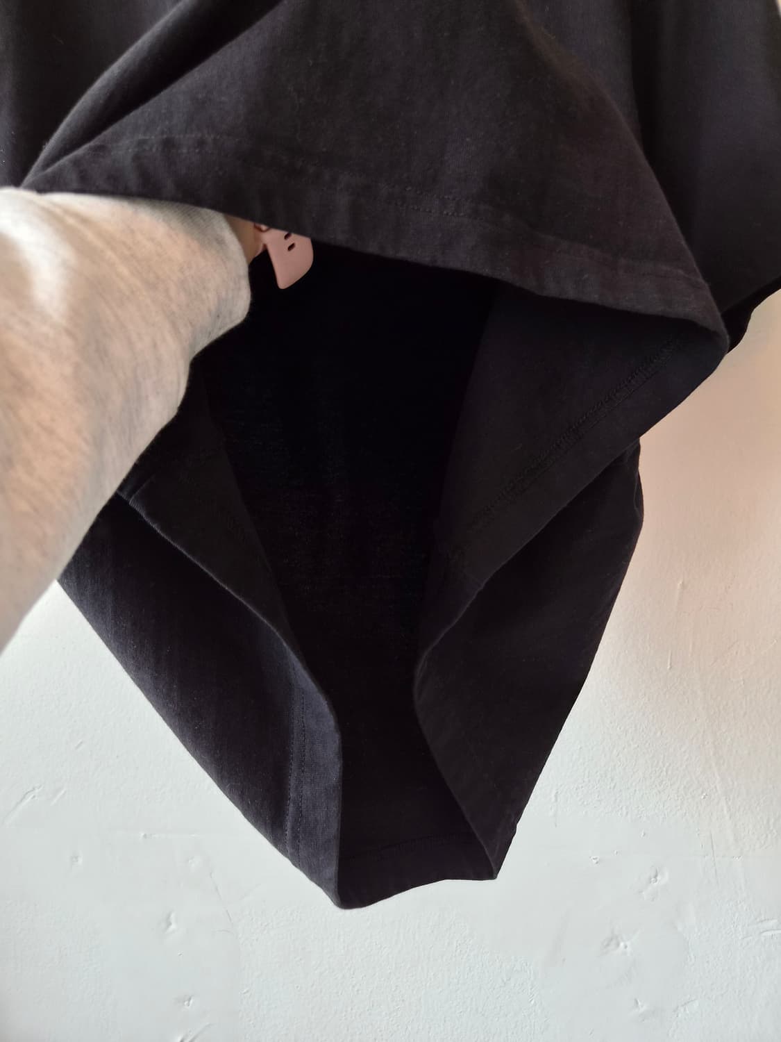 라이프워크 남성 블랙라운드반팔티셔츠 L사이즈 상품이미지4