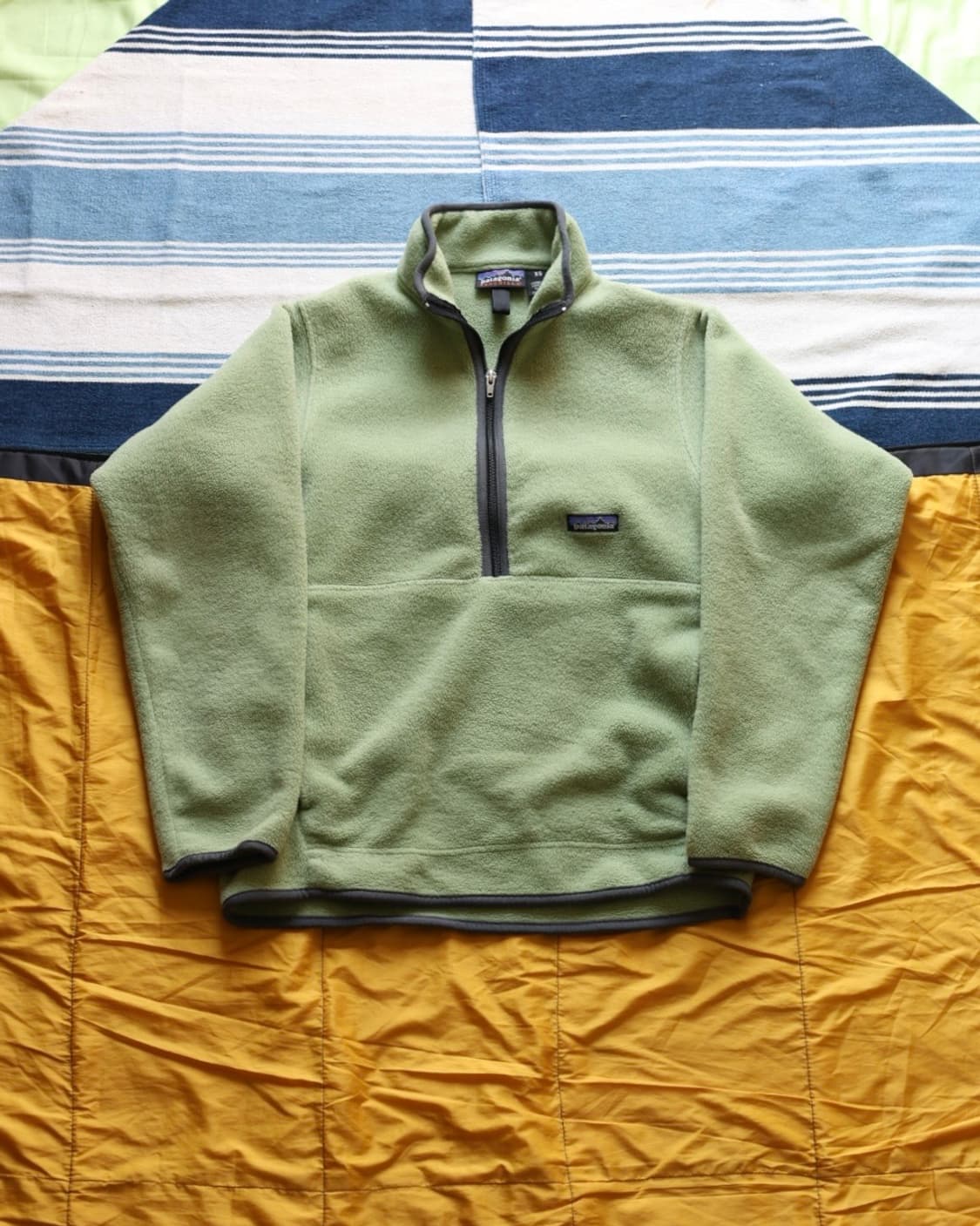 파타고니아 90s 마수피얼 신칠라 플리스 (Sage Green) 상품이미지1