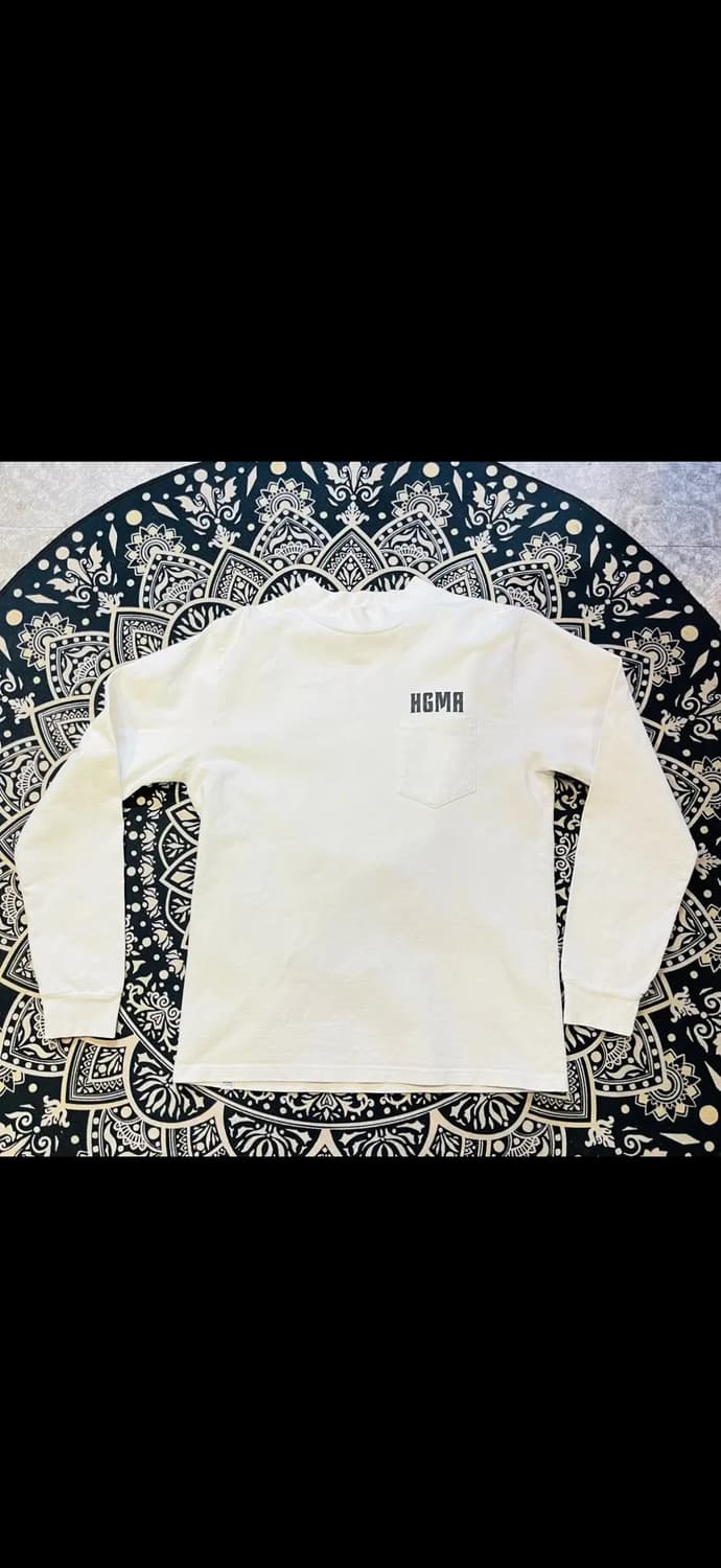 히스테릭 글래머 화이트 포켓 긴팔 티셔츠 상품이미지1