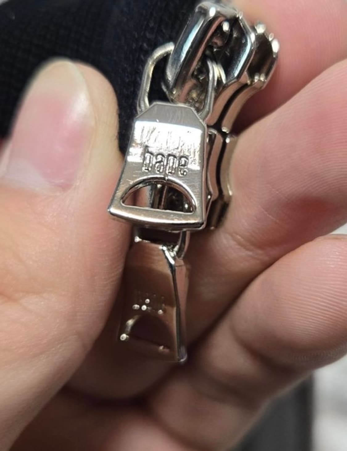 베이프 아수라 시티카모 화이트(백계) 샤크후드집업 새상품 상품이미지4