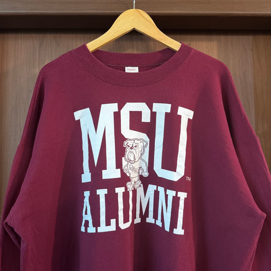 00s 헤인즈 미시시피주립대학 맨투맨 XL 상품이미지2