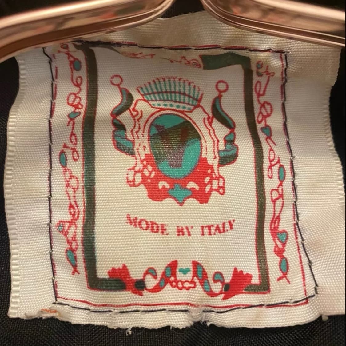 Vintage Made in Italy 올 레더 헤비 바시티 자켓 상품이미지2