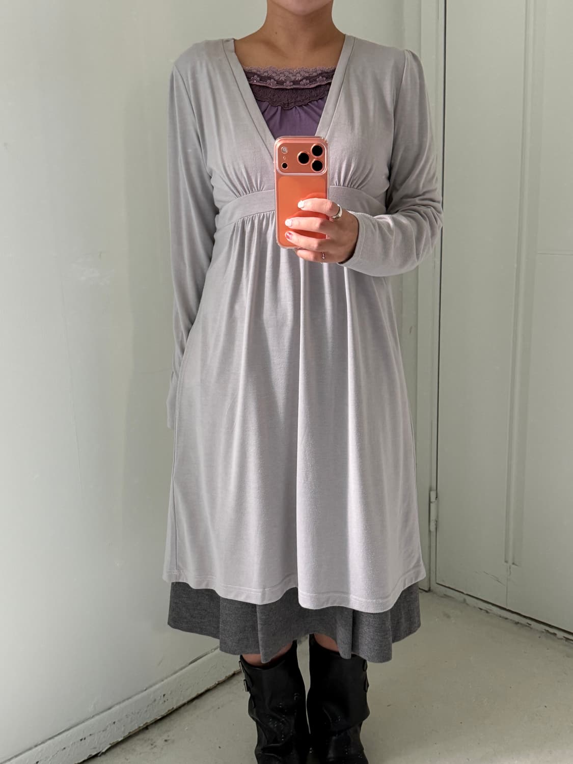 엑시즈팜 엔틱 레이스 7부티셔츠 상품이미지8