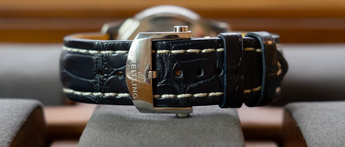 브라이틀링 네비타이머 논크로노 41 청판 오토매틱 시계 상품이미지5