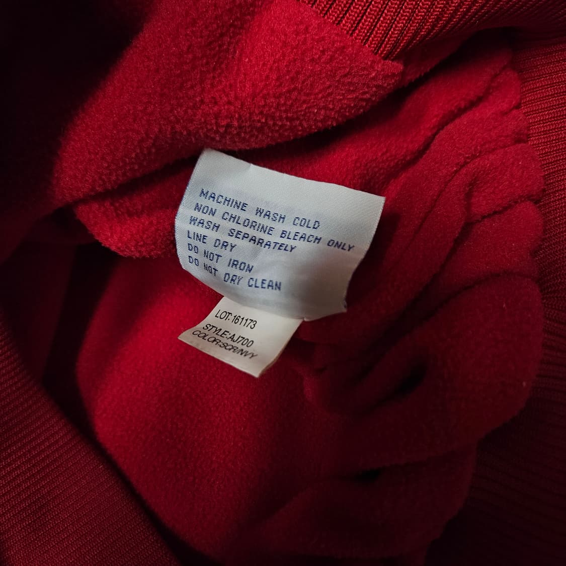 마제스틱 세인트루이스 카디널스 바람막이 점퍼 상품이미지5