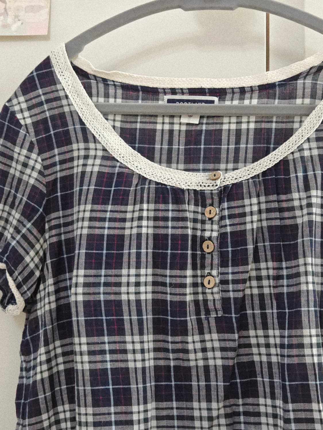 빈티지 모리걸 스즈코 블라우스 상품이미지3