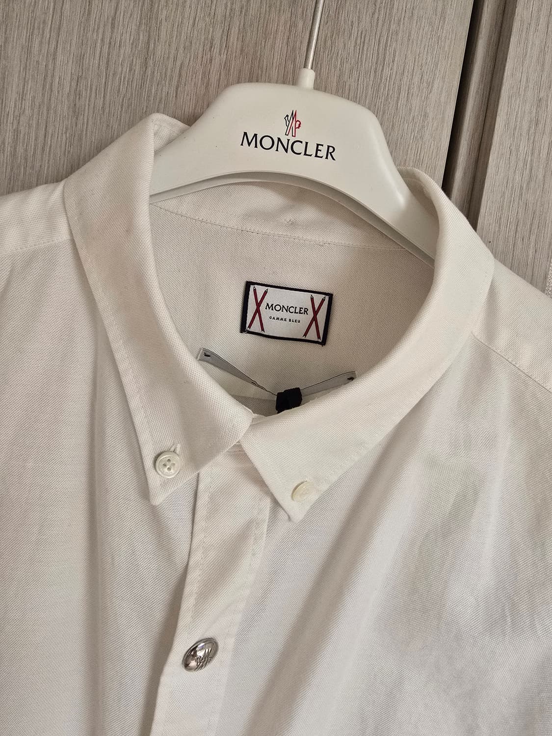 몽클레어 감마블루 은장 셔츠 3 새제품 상품이미지3