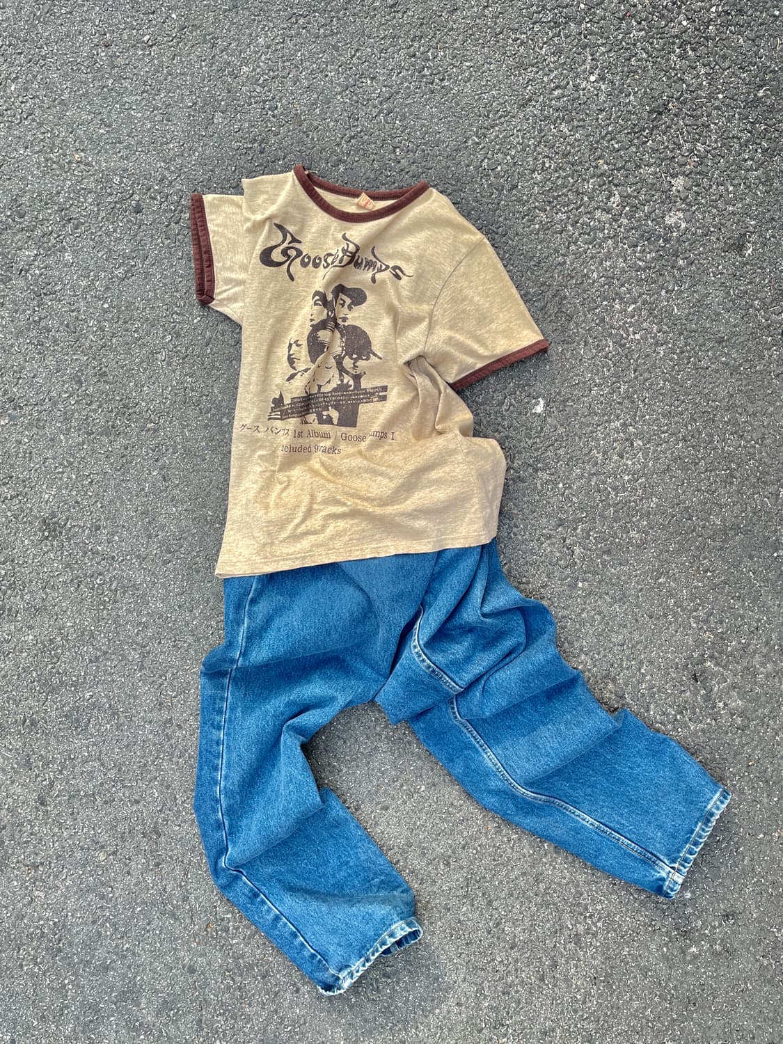 70s ADO made in UK 구스범스 밴드 투어 프로모션 링거티 S 상품이미지1