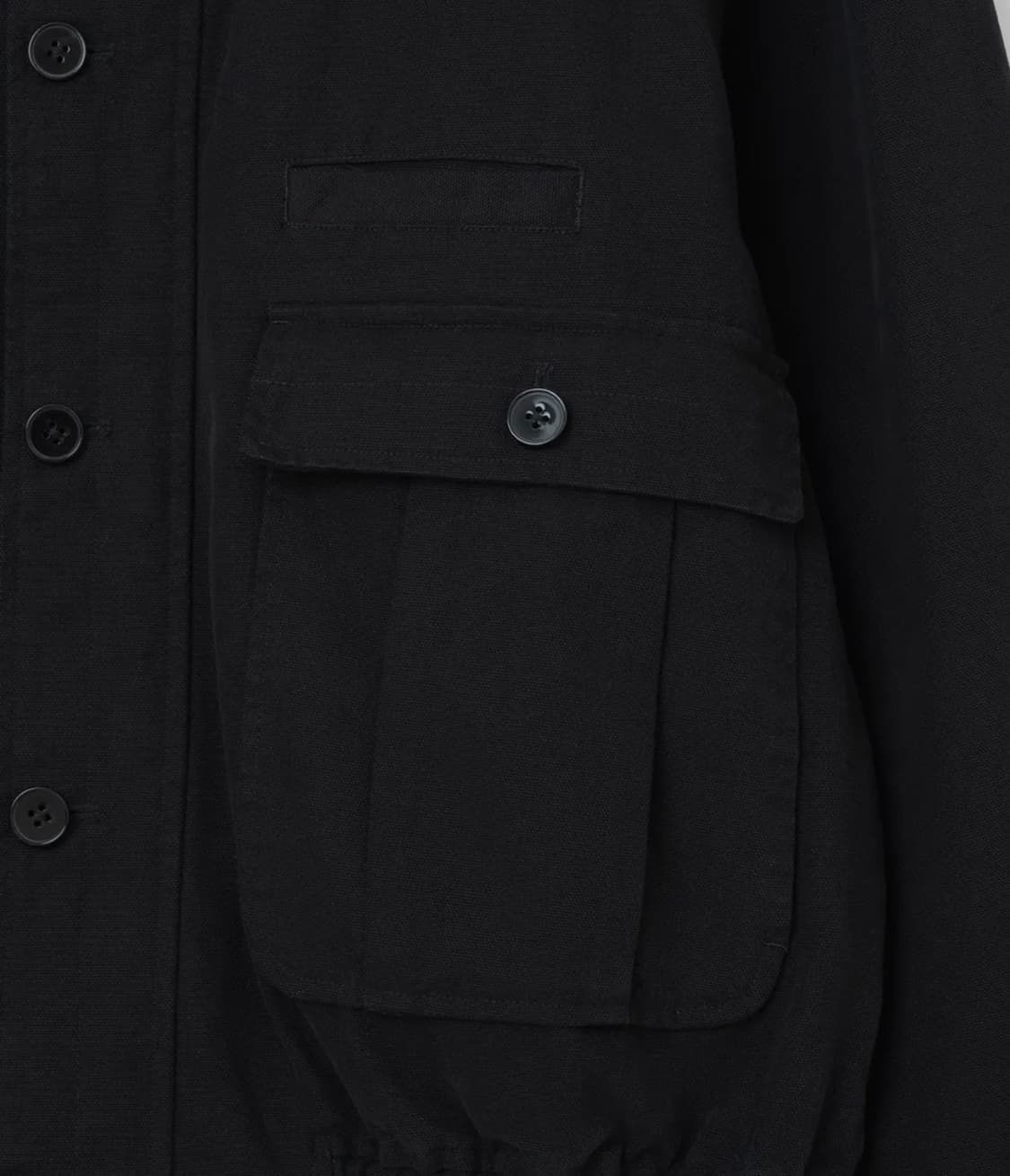 밀로아카이브 스프레드 하이넥 자켓 [블랙] L 상품이미지4