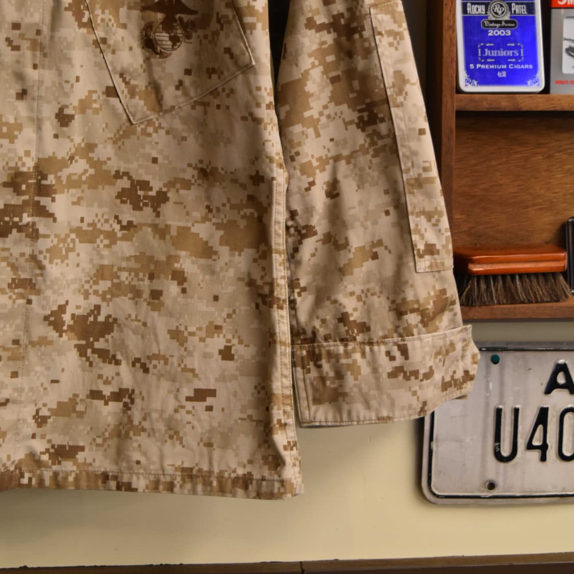 미해병대 오리지널 데저트 MARPAT 전투복 상의 SR 상품이미지3