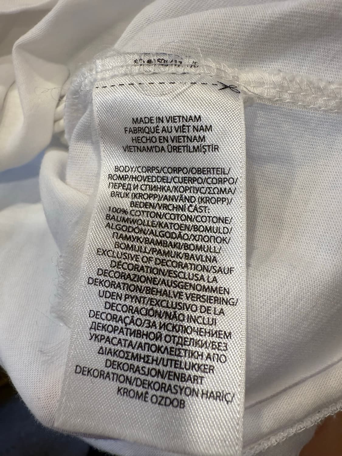 폴로 랄프로렌 화이트 반팔 티셔츠 상품이미지3