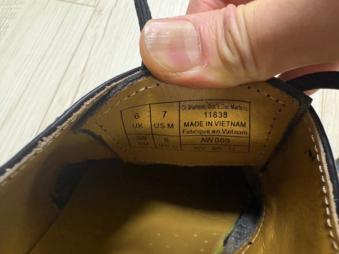 닥터마틴 1461 3홀 스무스 250 상품이미지7