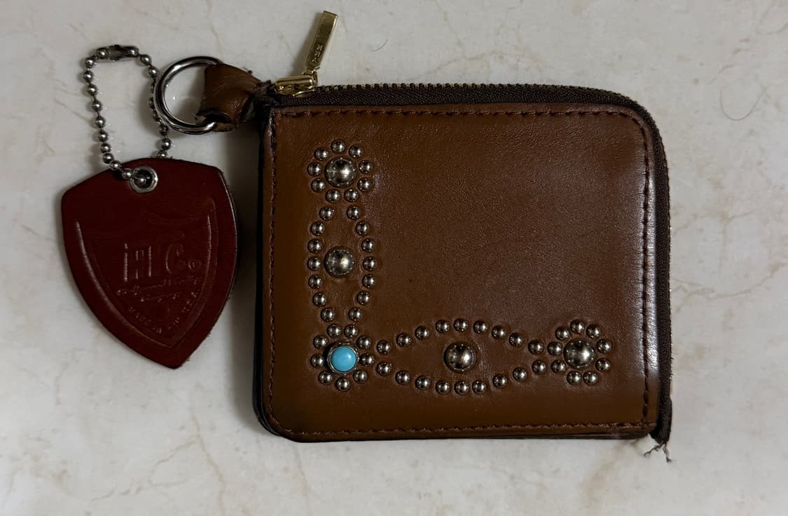 스탠다드 캘리포니아 x HTC 터키석 스터드 반지갑 상품이미지1