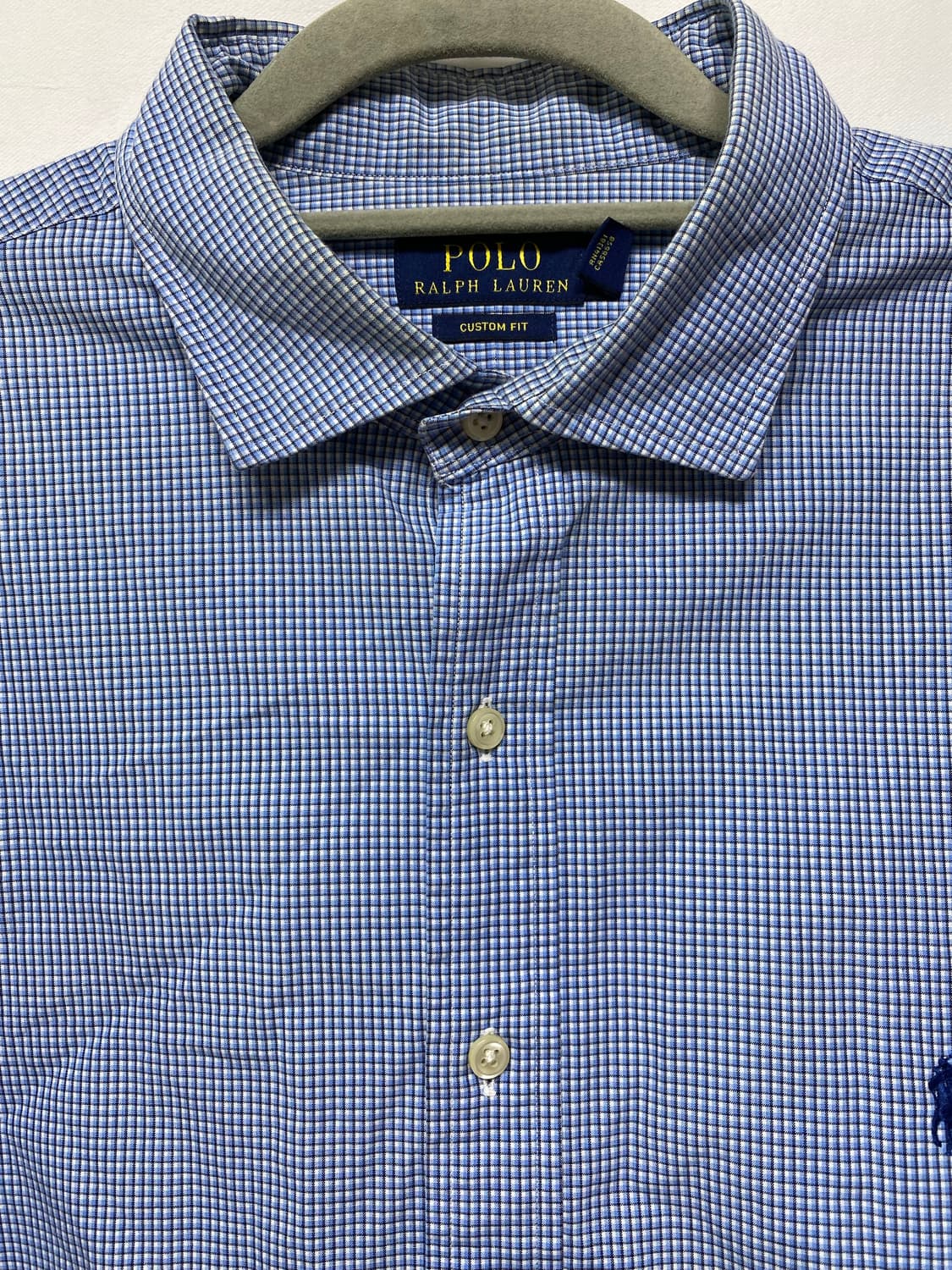 폴로 랄프로렌 셔츠 블루 17 1/2 [XL-XXL] 상품이미지2