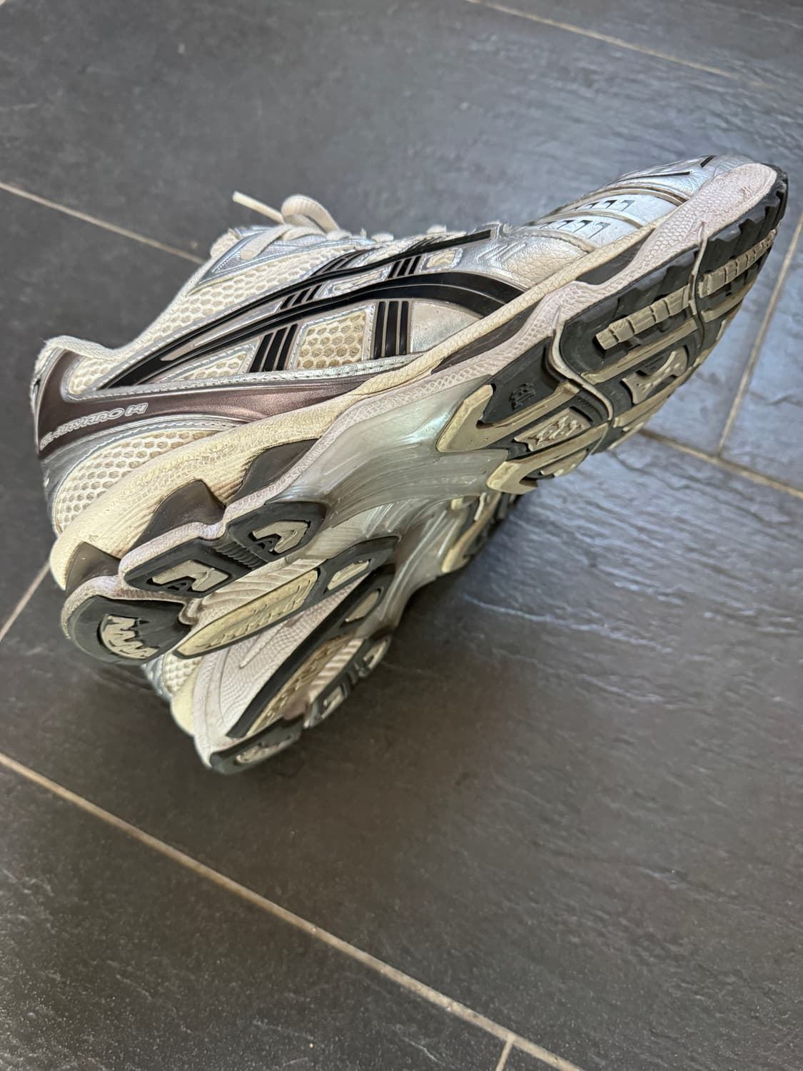 아식스 정품 젤 카야노 14 크림 블랙 270 상품이미지6