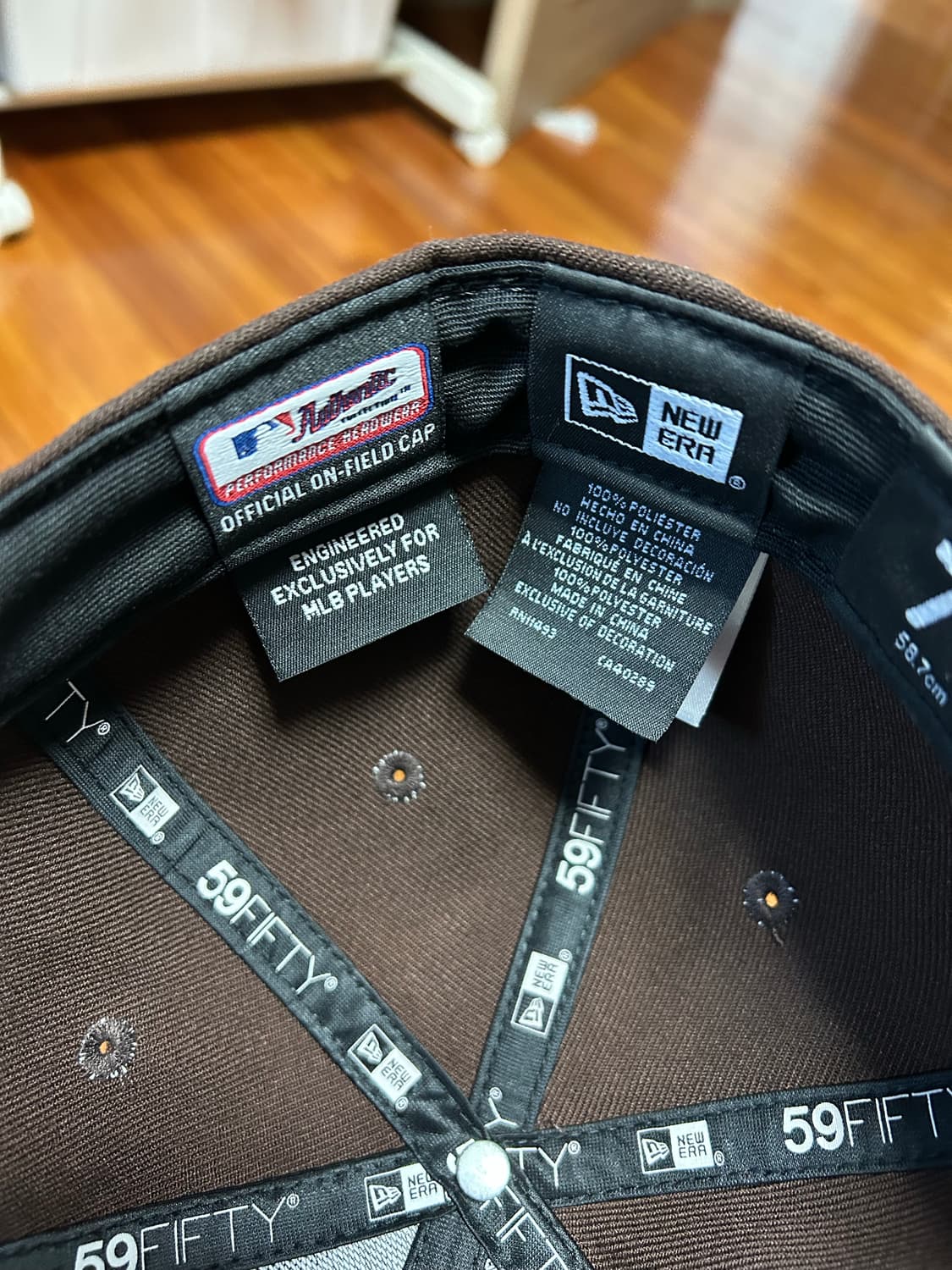 뉴에라 스냅백 브라운 상품이미지6