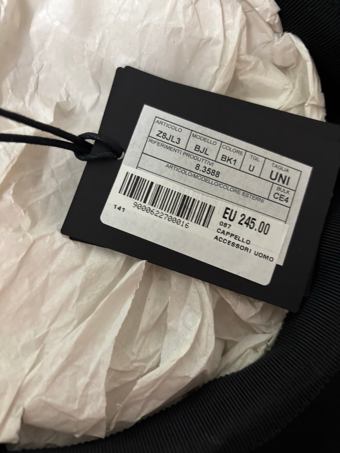 에르메질도 제냐 피어오브갓 캡 모자 상품이미지2