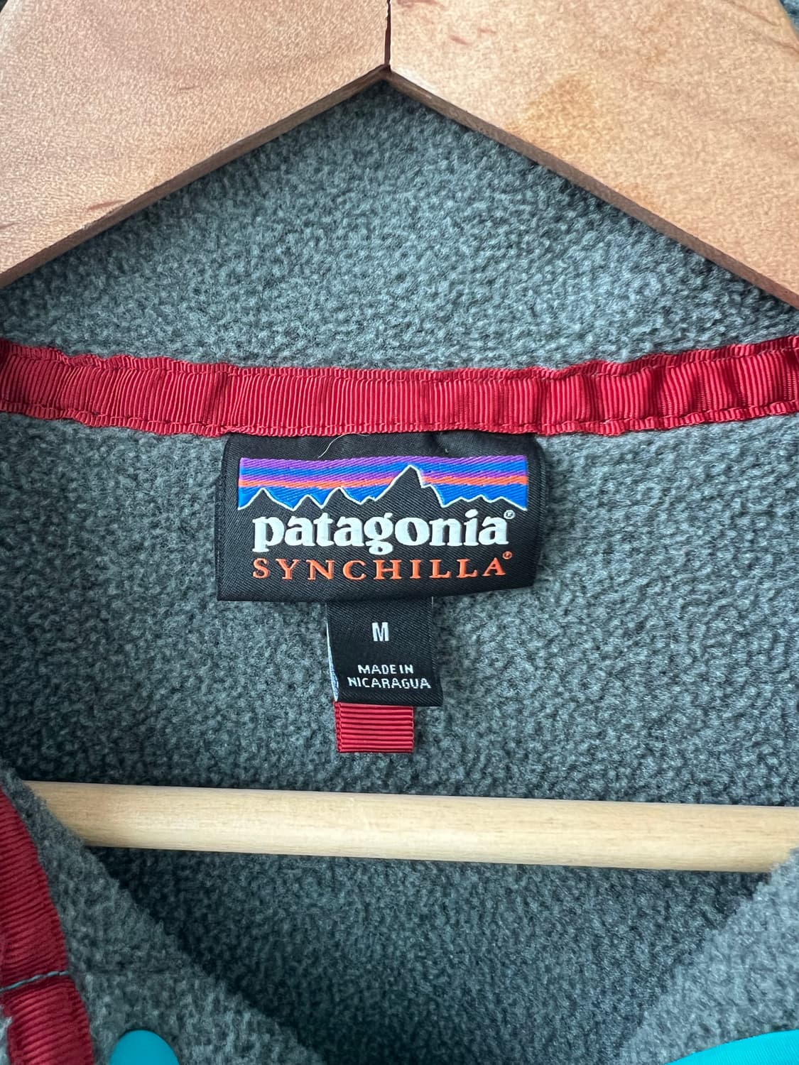 빈티지 파타고니아 신칠라 니켈 틸 블루 우먼M 상품이미지4