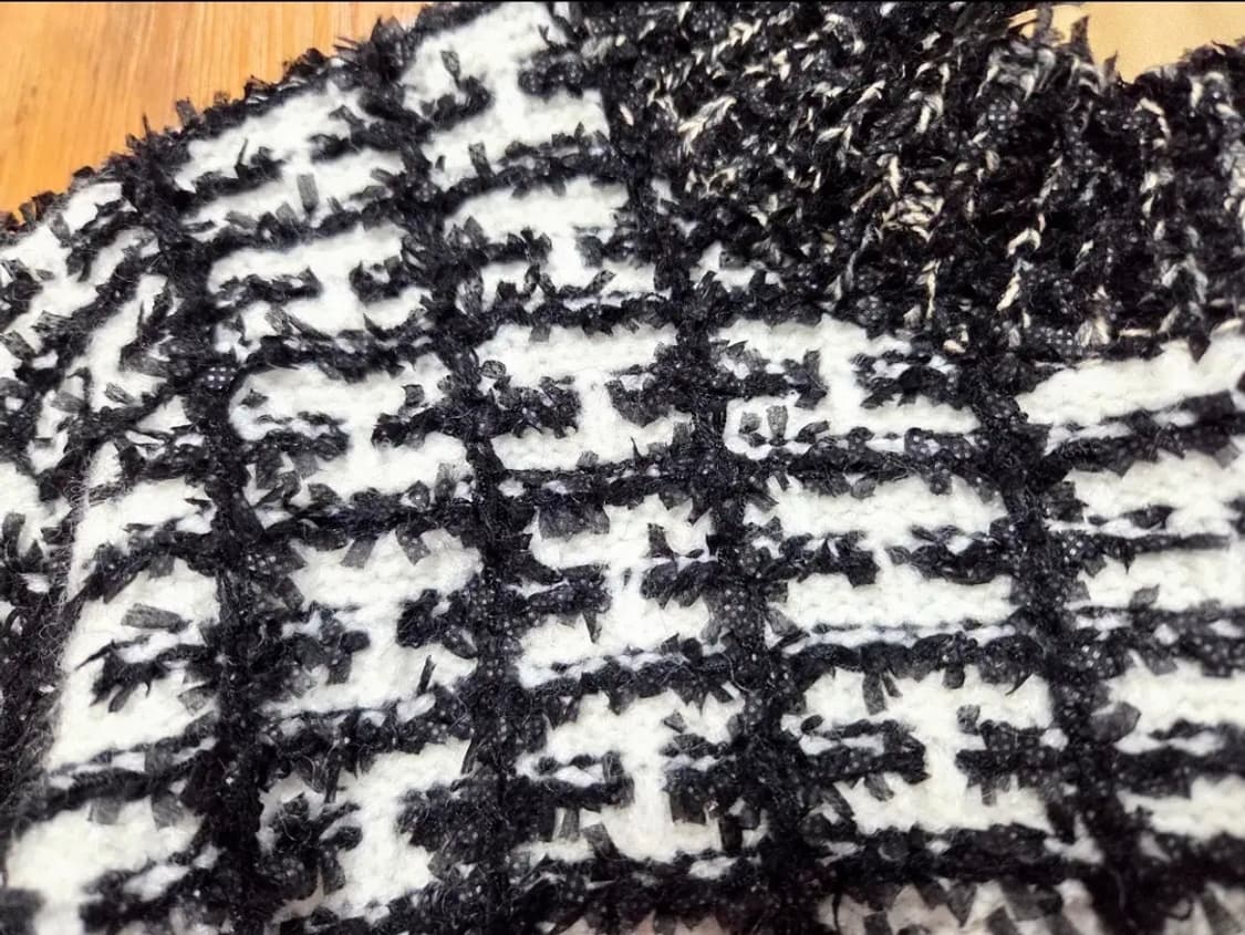 나인(NAIN) 페더 트위드 니트가디건 55-66 새상품 상품이미지7