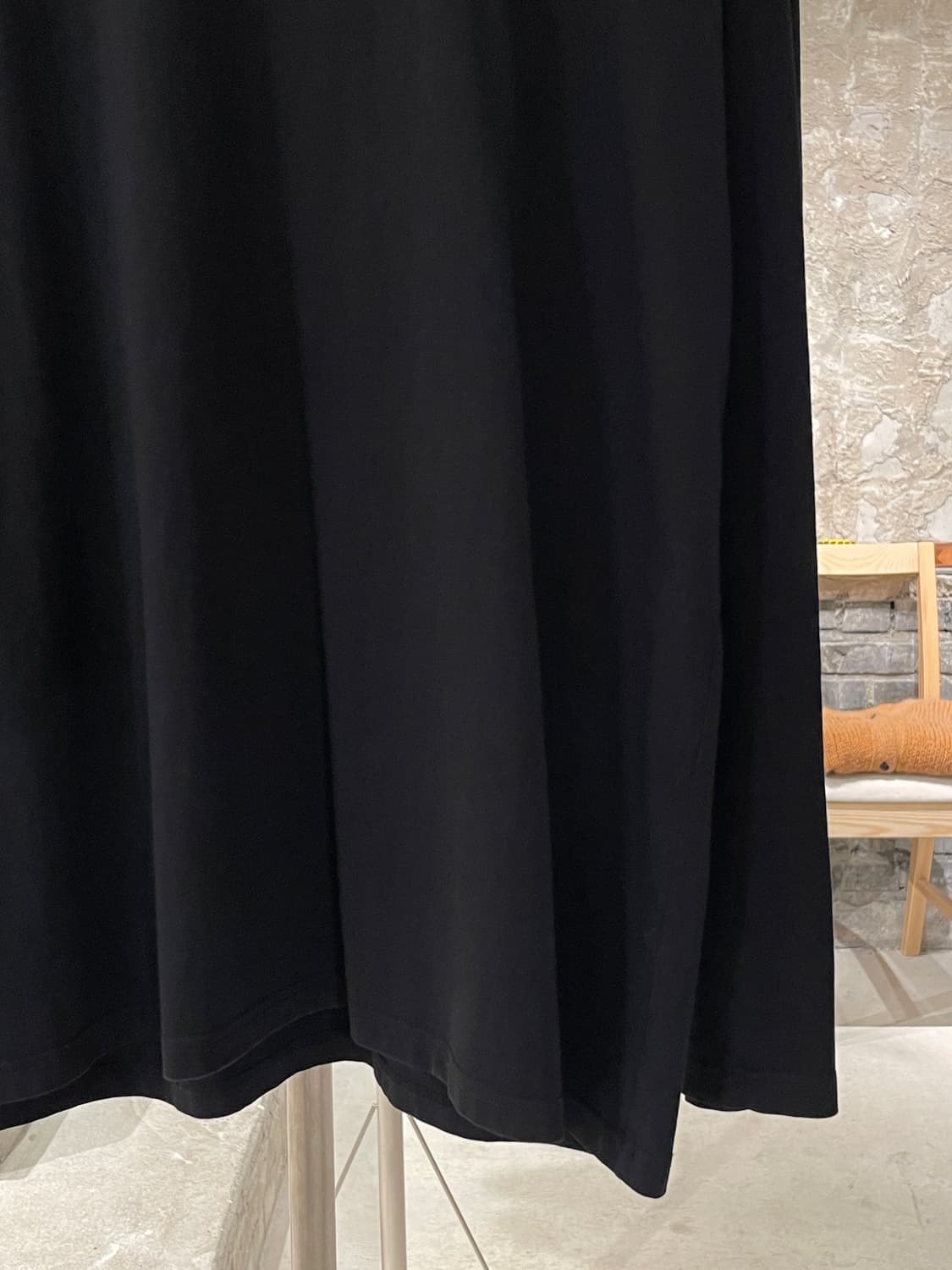 마틴 로즈 블랙 모크넥 코튼 롱 슬리브 상품이미지6