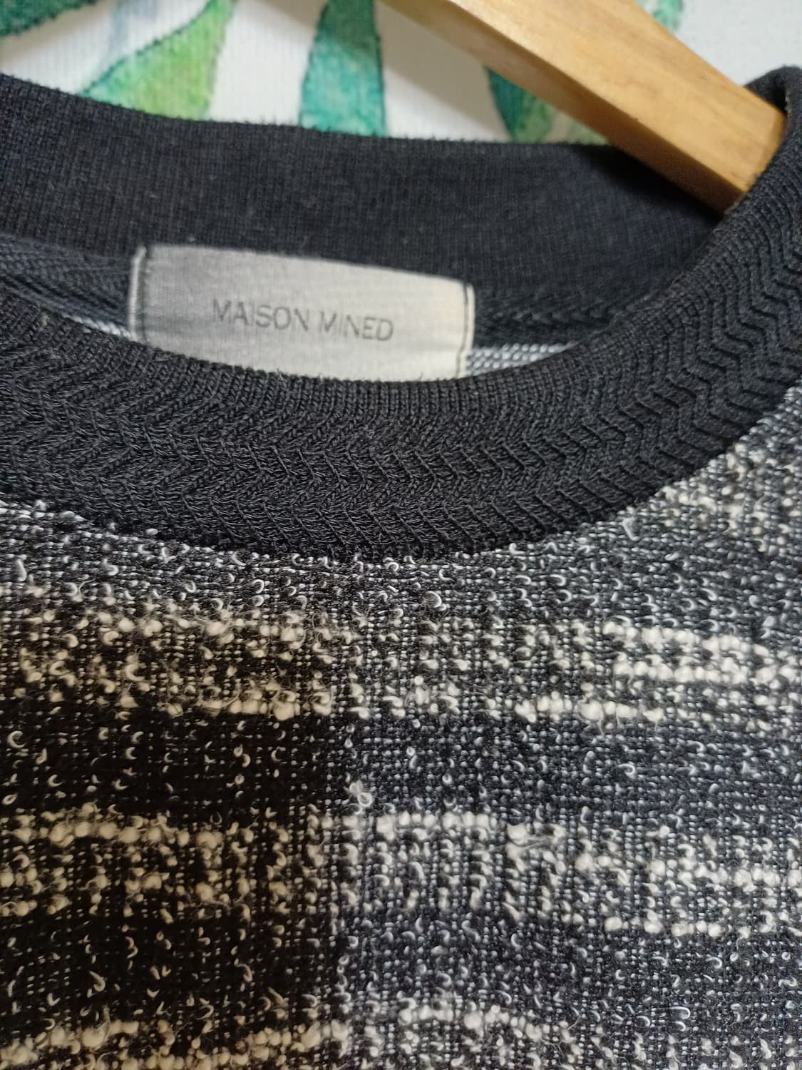 [메종미네드]루즈핏 부클 니트 L (~110까지 가능) 상품이미지2