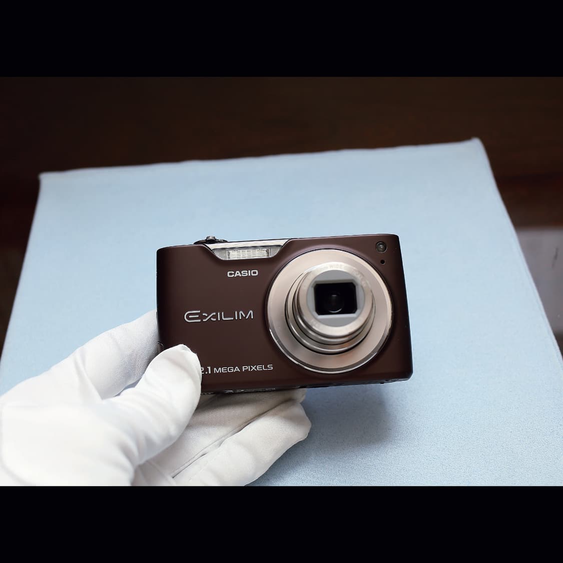 레어<민트급><한글> 카시오 엑슬림 z450 브라운 빈티지 디카 상품이미지1