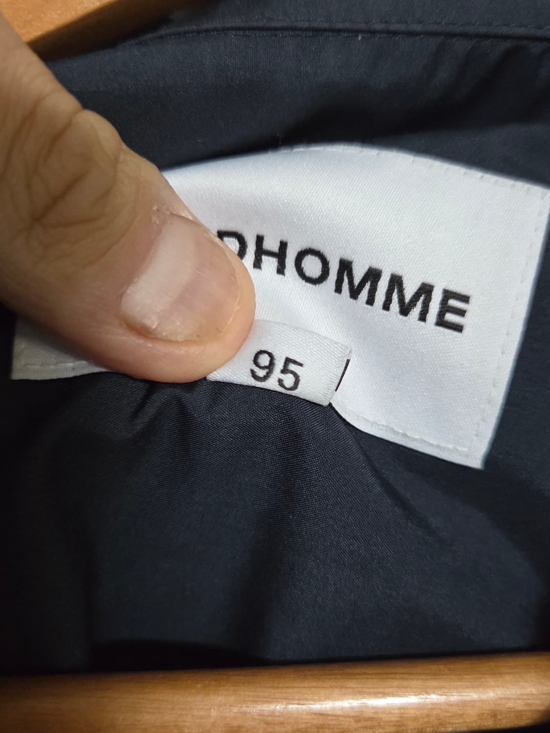 (정품) [솔리드옴므] 언발란스 빅 포켓 하프 셔츠 | 00158 상품이미지4