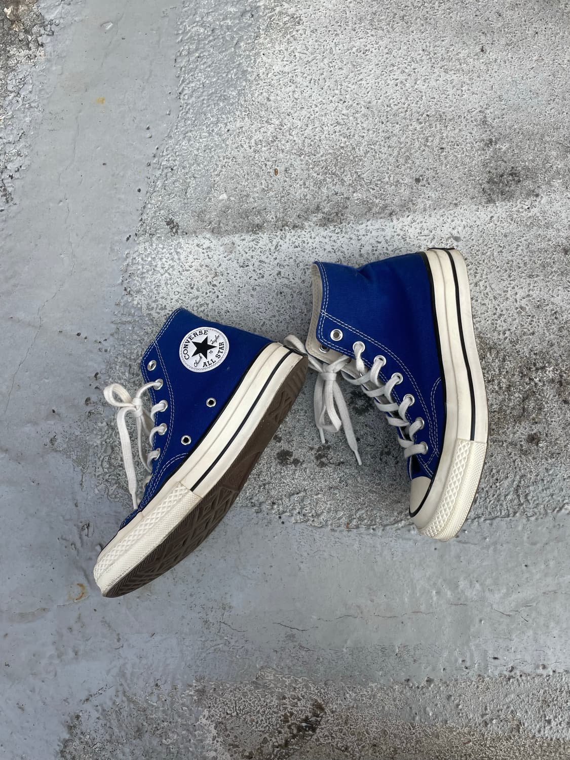 빈티지 컨버스 올스타 척 하이 블루 상품이미지5