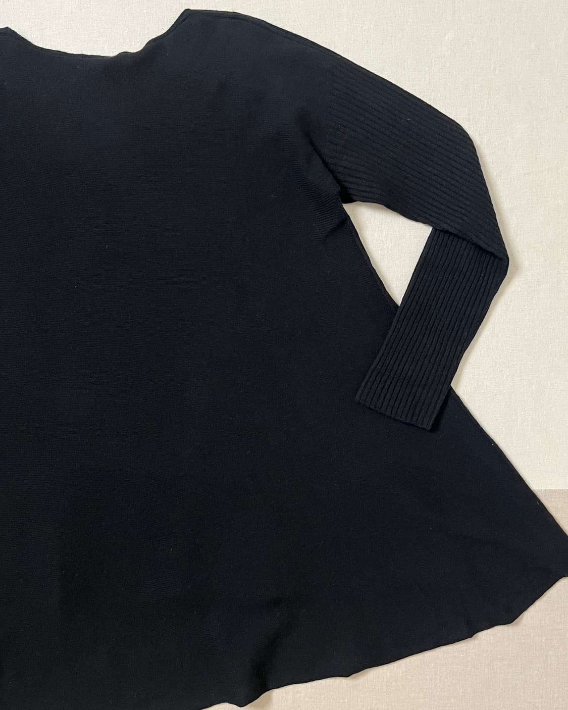 요지야마모토 플레어 롱 니트 yohji yamamoto y’s 비대칭 상품이미지9