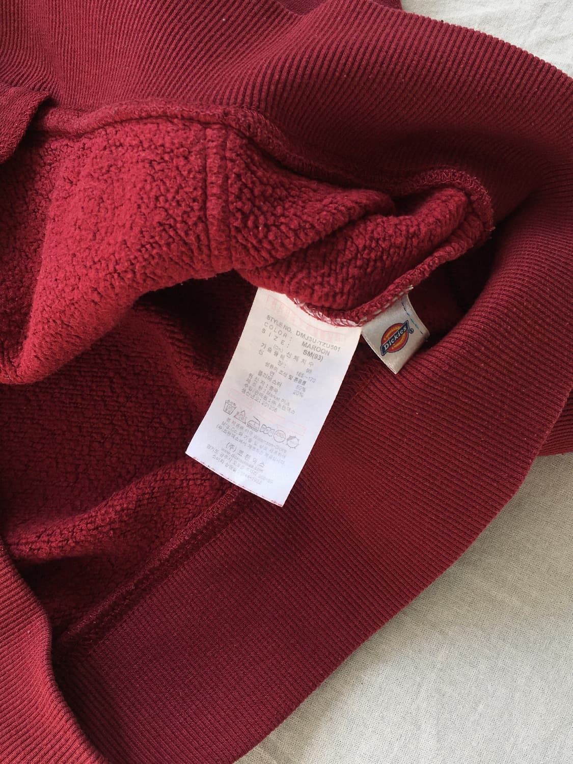 디키즈 가슴로고 후드집업 상품이미지5