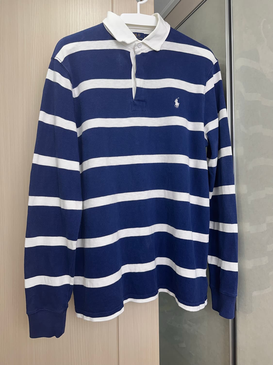 폴로랄프로렌 류준열 럭비티 커스텀슬림핏 L 상품이미지1