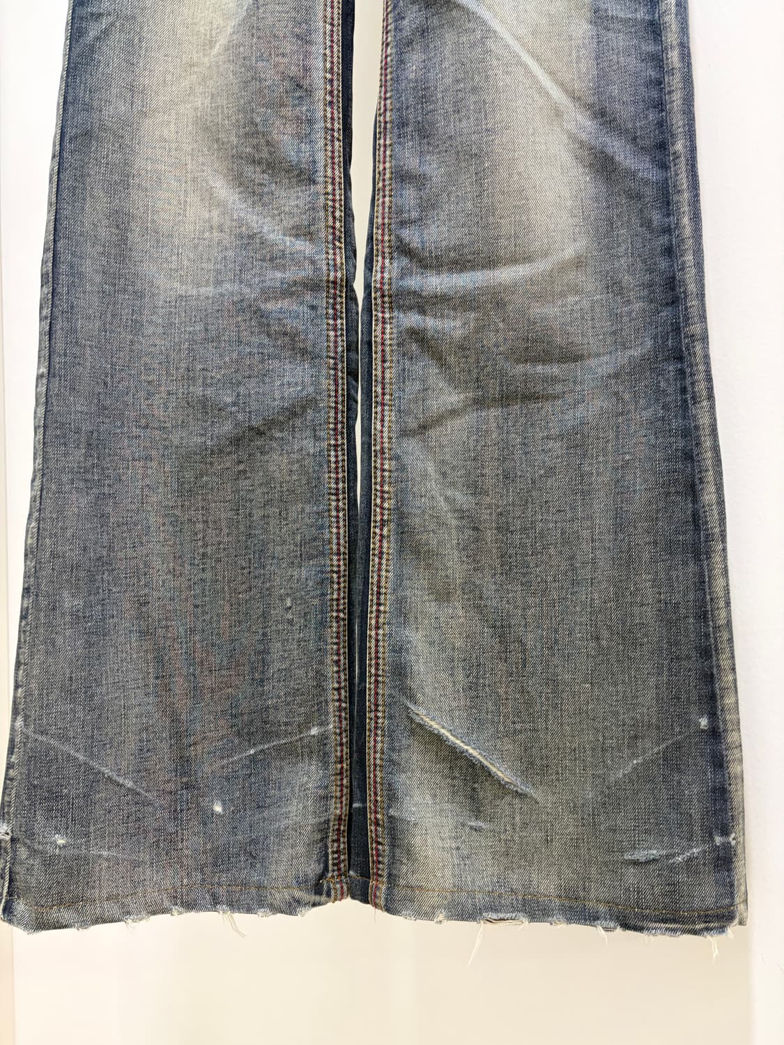 Anna Kerry Jeans 펑크 와이드 부츠컷 데님 팬츠 상품이미지7
