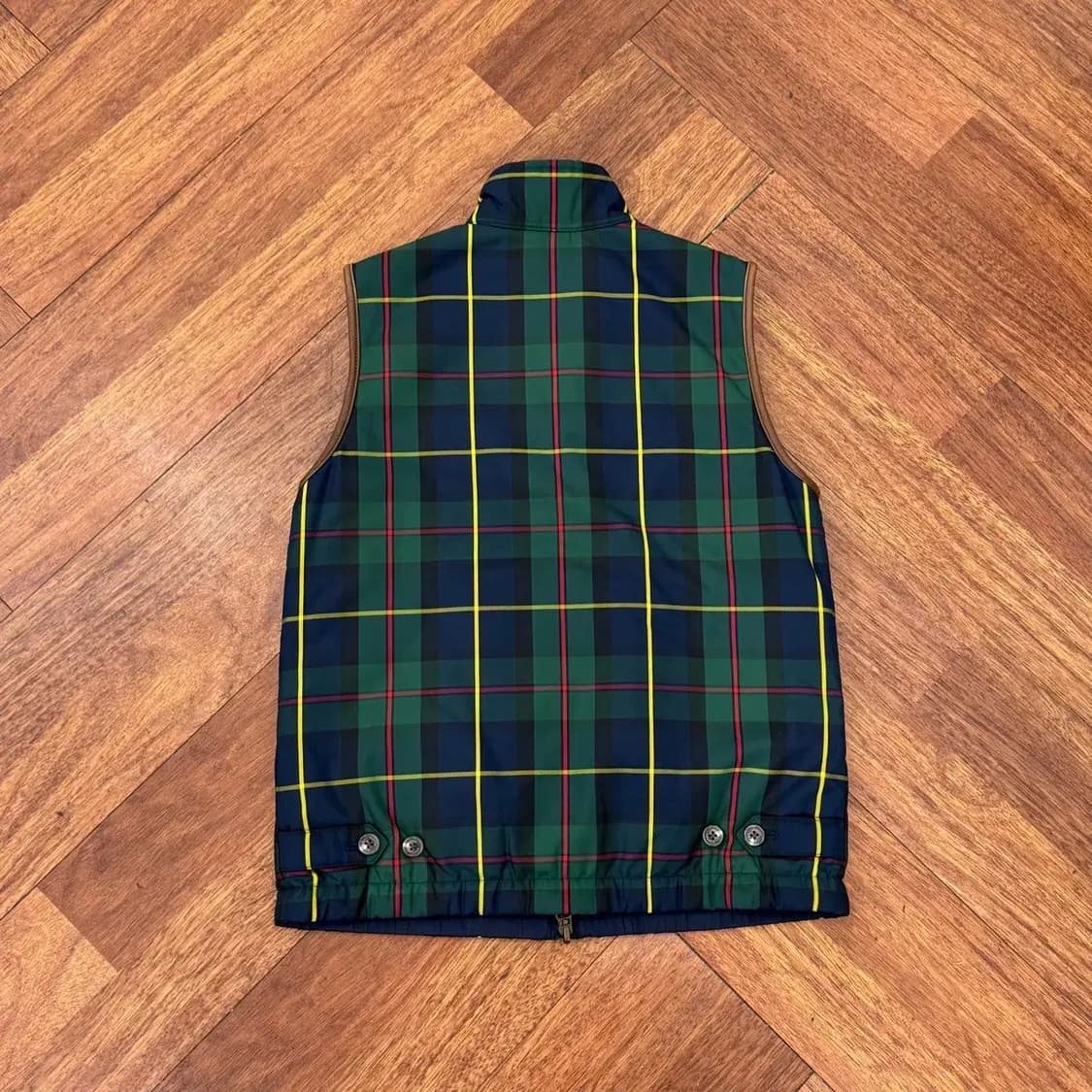 여성용 S 폴로 랄프로렌 체크 클래식로고 베스트 자켓  상품이미지2